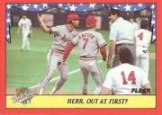 1988 Fleer World Series Baseball Cards 010      Tom Herr
